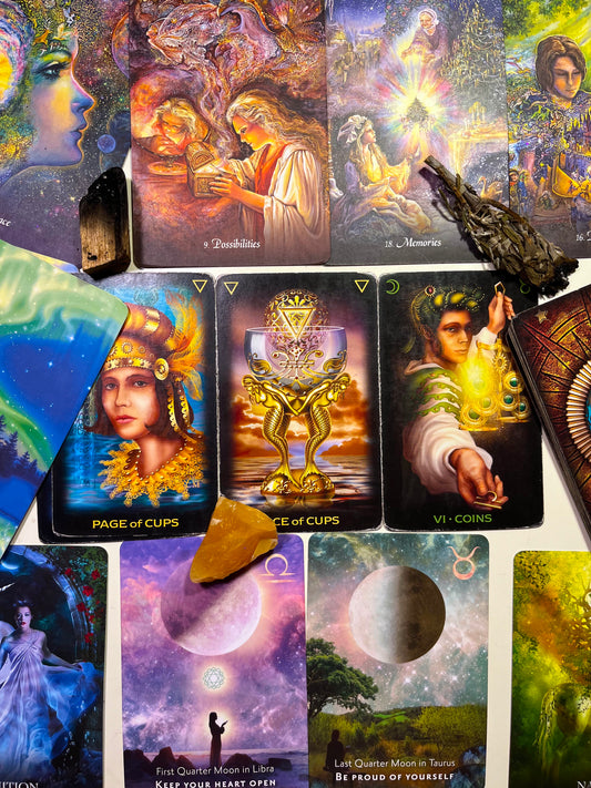 Career/Higher Purpose Tarot Reading & Oracle Manifestation ~ 30-40 minute recorded video - Bathrobe Spiritual